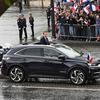 Emmanuel Macron in predsedniški avto