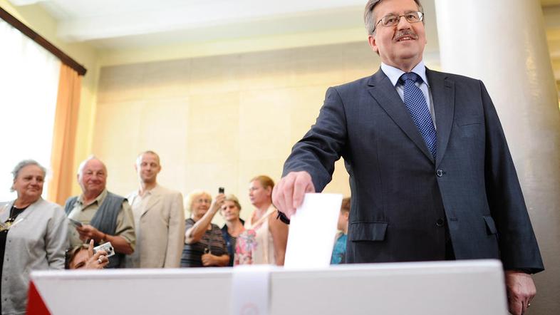 Najverjetneje bo tudi tokrat več glasov pobral predsednik poljskega parlamenta B