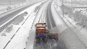 sneg, Španija, plug