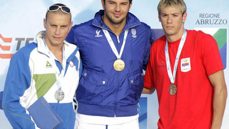 Emil Tahirovič je zaostal le za Alessandrom Terrinom.