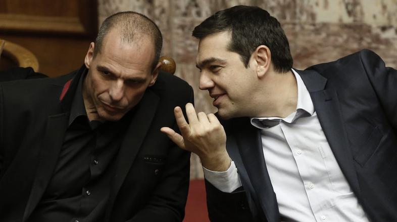 Cipras, Varufakis