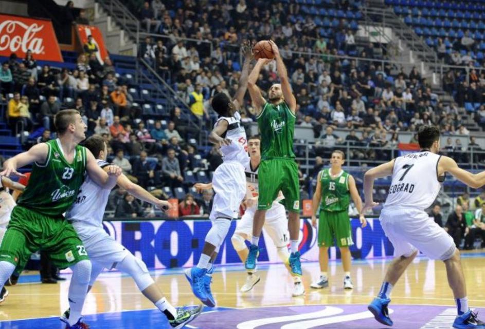 Joksimović Omić Vladović Partizan Beograd Union Olimpija dvorana Pionir ABA