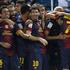 Xavi Messi Mascherano Villa Sevilla Barcelona Liga BBVA Španija liga prvenstvo