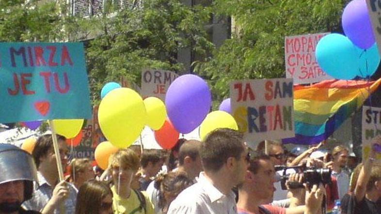 Gay parada v Zagrebu je minila brez večjih incidentov.