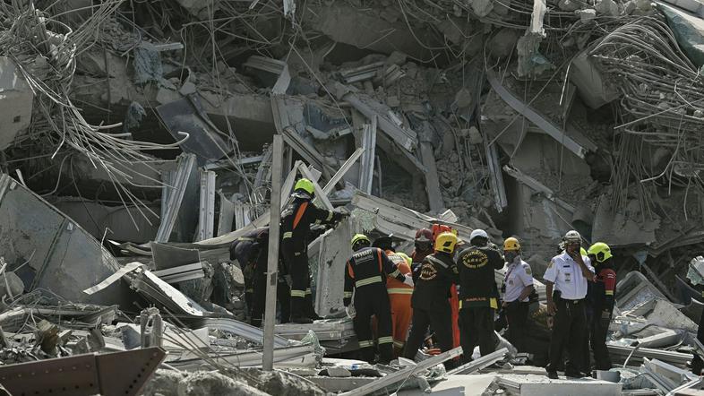 Potres Mjanmar in Tajska