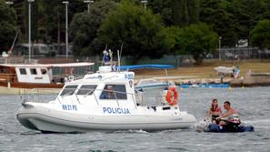 Hrvaška policija na morju