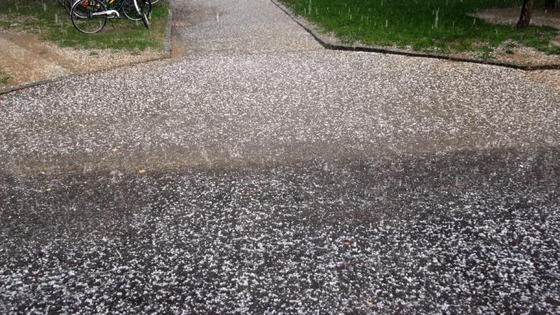 toča, Rožna dolina, Ljubljana