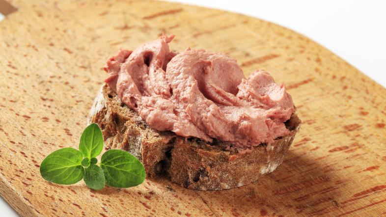 pašteta, namaz, kruh, malica, prigrizek