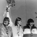 Sarajevo 1984. Weissflog (levo) je osvojil srebro na veliki skakalnici. Zmagal j