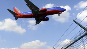 Letalo Southwest Airlinesa