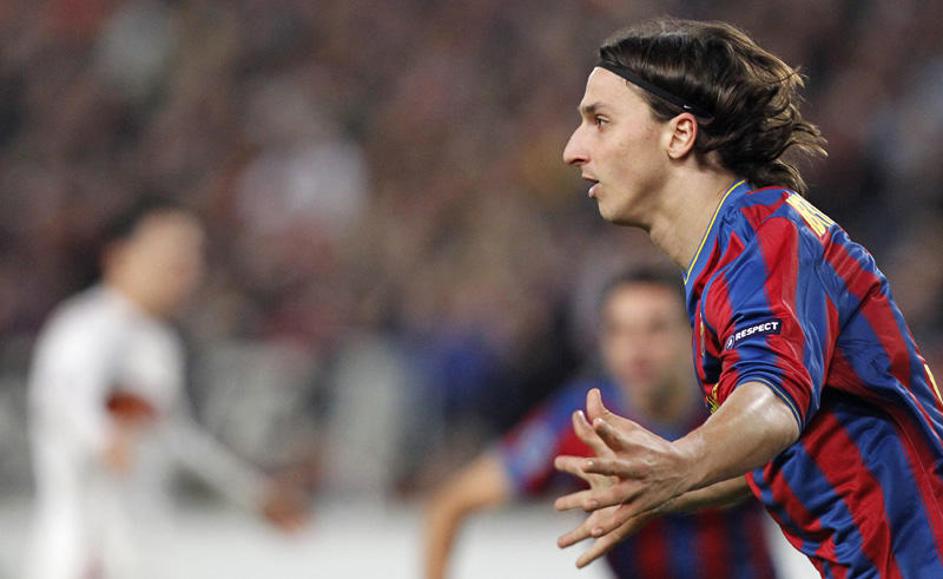 Zlatan Ibrahimović je rešil Barço pred nenadejanim porazom. (Foto: Reuters)