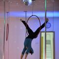 Zivljenje 20.02.14, Ariel Hoop, vadba  foto: Pole dance studio 