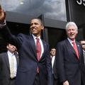 Barack Obama in Bill Clinton.