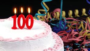 torta praznovanje 100 let
