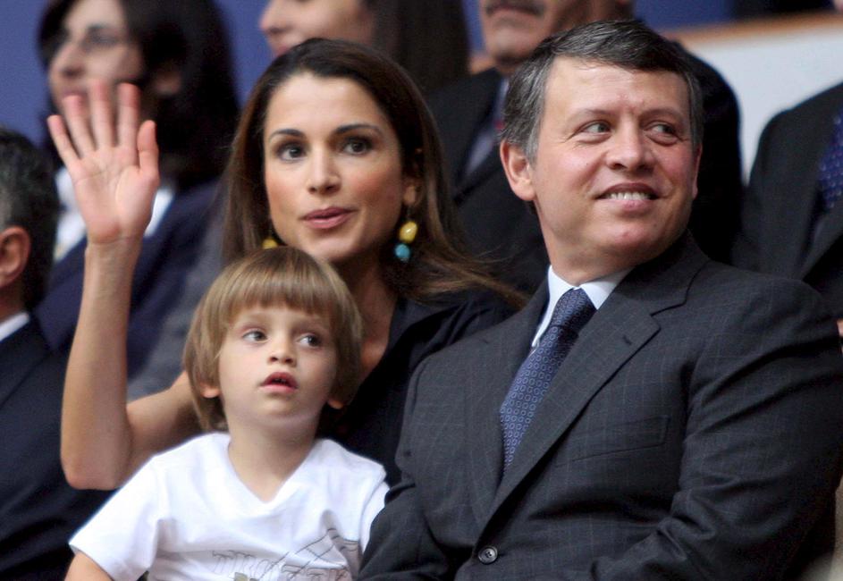 Kraljica Rania kralj Abdullah princ Hashem