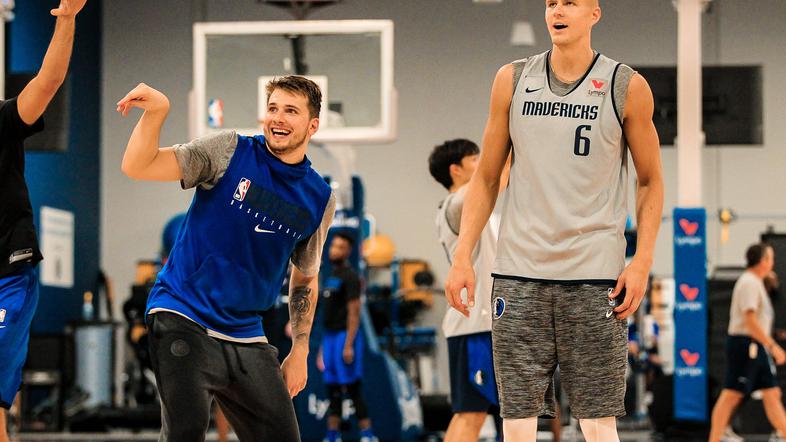 Luka Dončić Kristaps Porzingis Dallas Mavericks