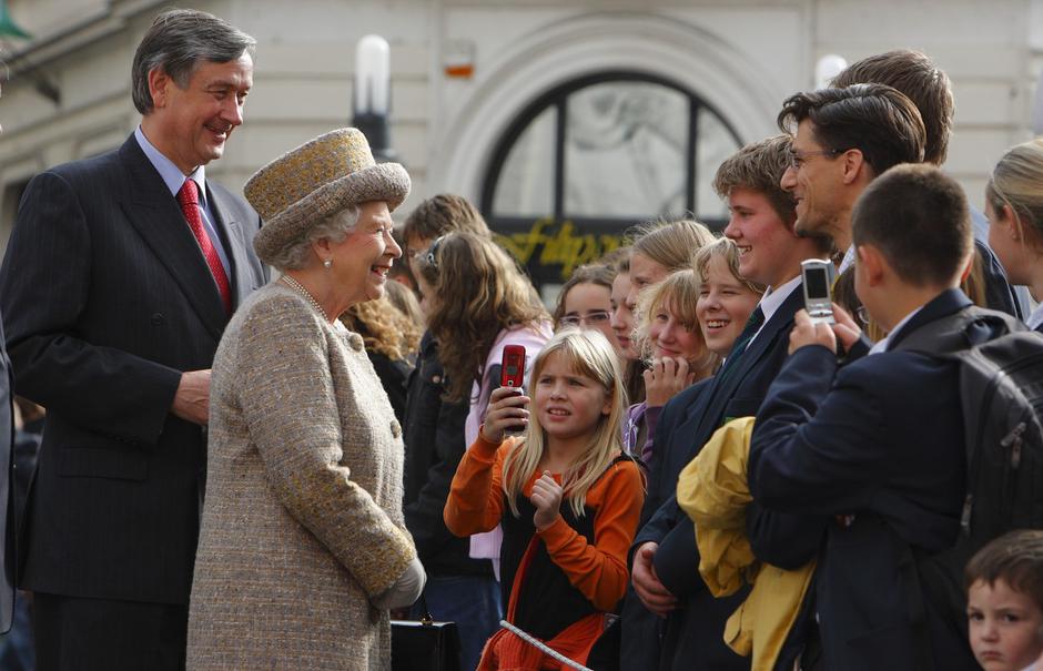 Danilo Türk kraljica Elizabeta II. obisk v Sloveniji 2008 | Avtor: Profimedia