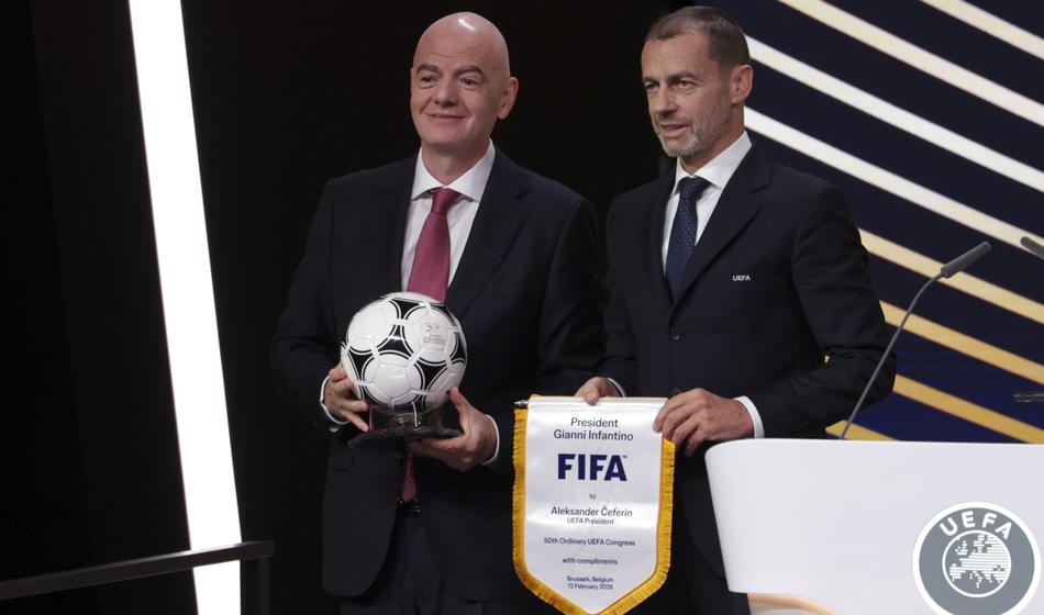 Infantino si je skopal luknjo, kot njegov naslednik se omenja tudi Čeferin
