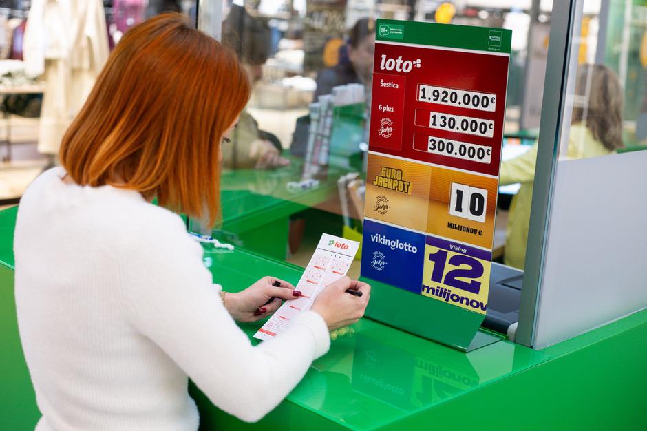 Loterija Slovenije loto listek vplačilo | Avtor: Loterija Slovenije