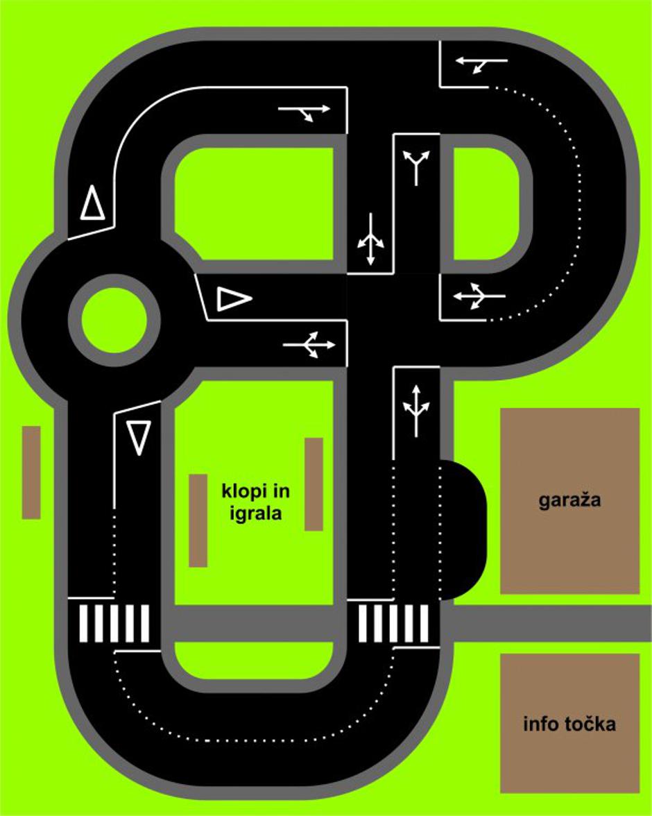 Prometni park | Avtor: Taja Metličar