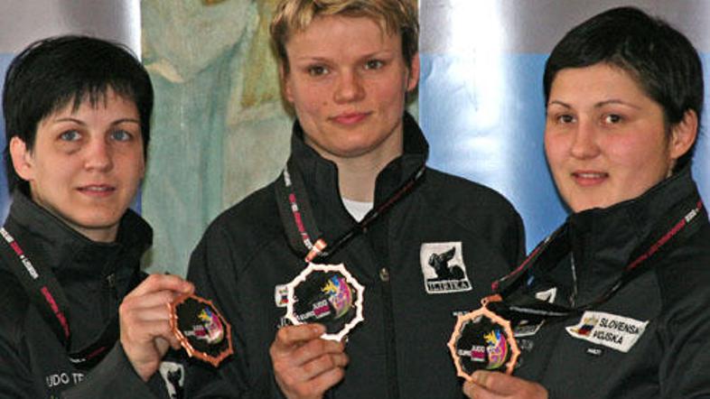 Najboljših slovenskih judoistk v Rimu ni.