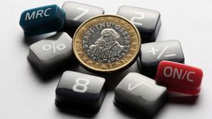 Denar kalkulator davek davki evro evri