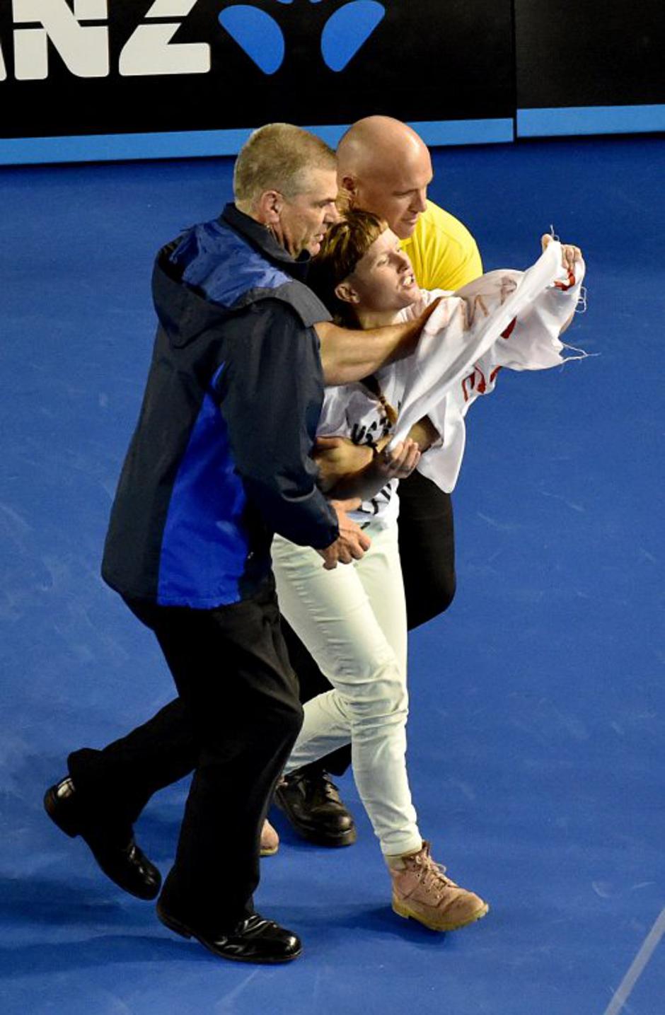 op avstralije murray đoković protest melbourne rod laver arena | Avtor: EPA