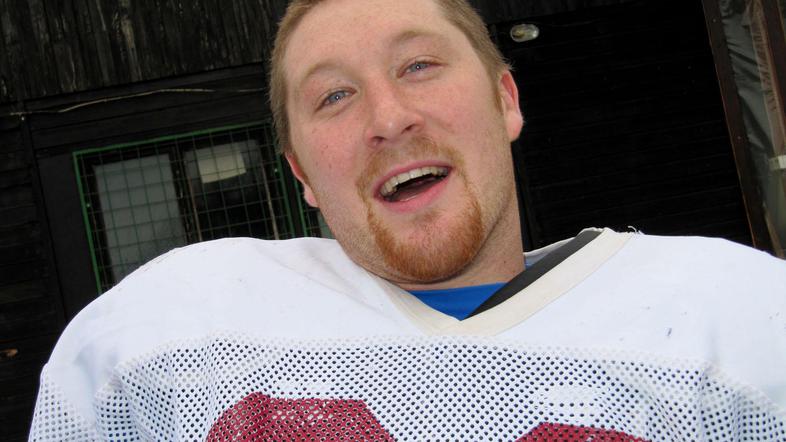 Nogometaši res dobijo dobre punce, v smehu pove Jordan. (Foto: Matej Podgoršek)