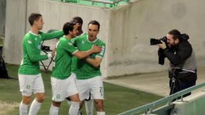 Aleksandar Rodić gol Marko Vukčević Eteme Olimpija Ljubljana NK Maribor Stožice 