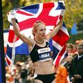 Takole se je septembra Paula Radcliffe veselila zmage na maratonu v New Yorku.