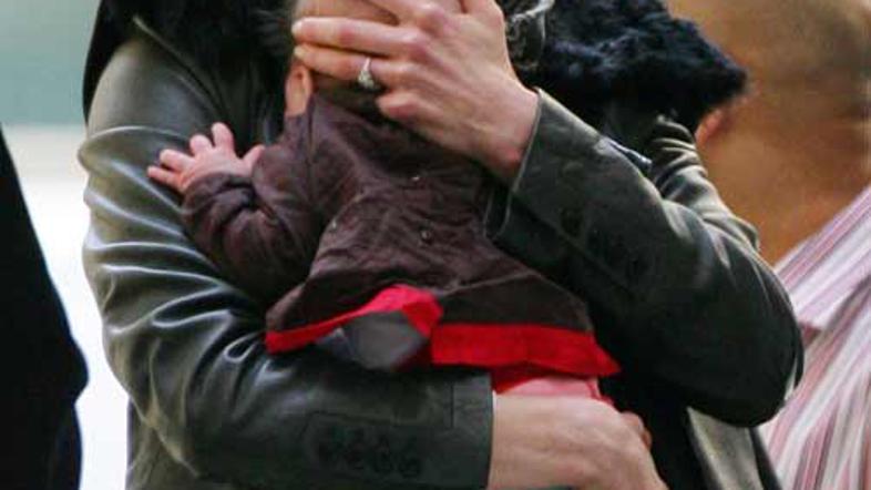 Nicole je prepričana, da je zanosila, ker se je kopala v "plodni" vodi.