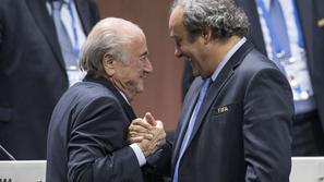 sepp blatter michel platini