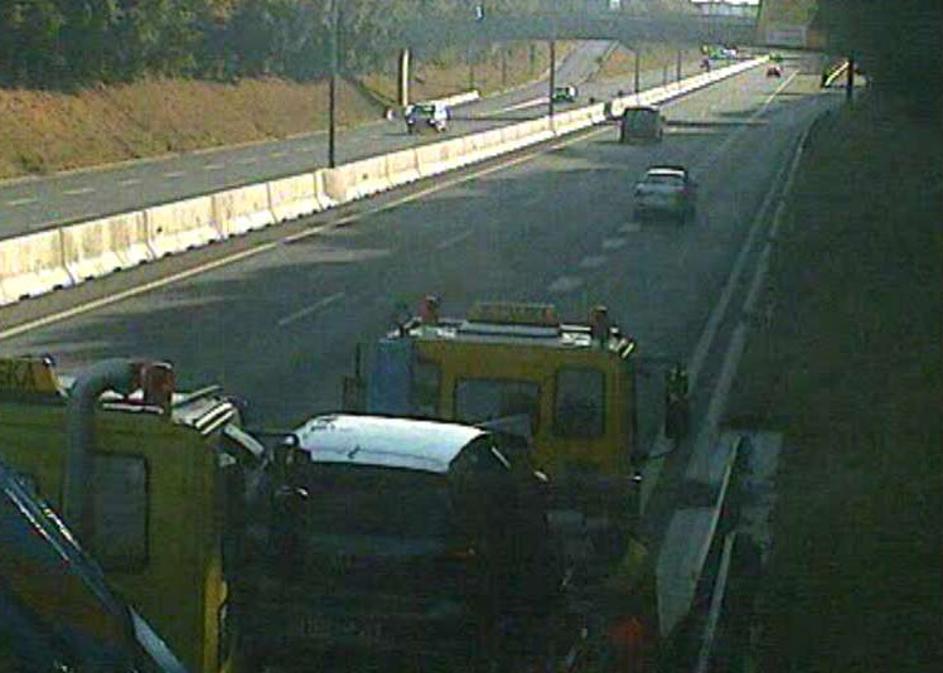 Nesreča na obvoznici