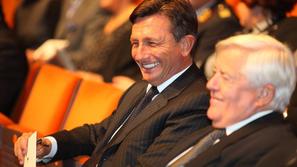 Borut Pahor in Milan Kučan sta bila nazadnje skupaj opažena v javnosti pretekli 