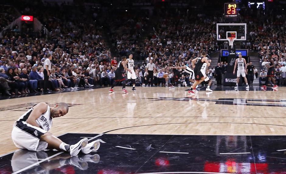 Tony Parker San Antonio Spurs poškodba | Avtor: EPA