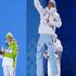 Bardal Stoch Prevc mala skakalnica podelitev srebrna kolajna Soči 2014