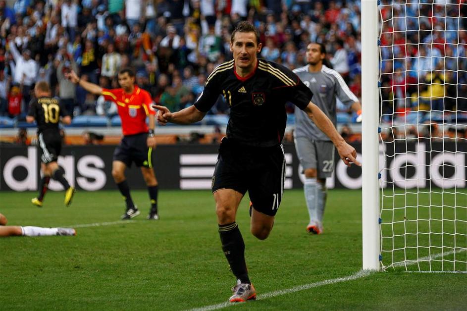 Miroslav Klose Sergio Romero gol zadetek proslavljanje veselje mreža mreza Sergi