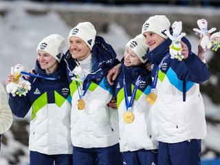 Slovenska mešana ekipa; olimpijska zlata medalja