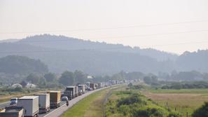 Zastoji primorska avtocesta