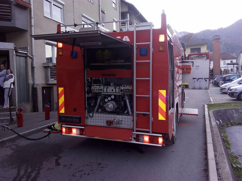 Požar v Mežici | Avtor: PGD Mežica