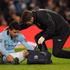 Agüero zdravnik poškodba Manchester City Stoke City Premier league Anglija liga 