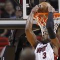 NBA Končnica Miami Heat Dwyane Wade zabija koš