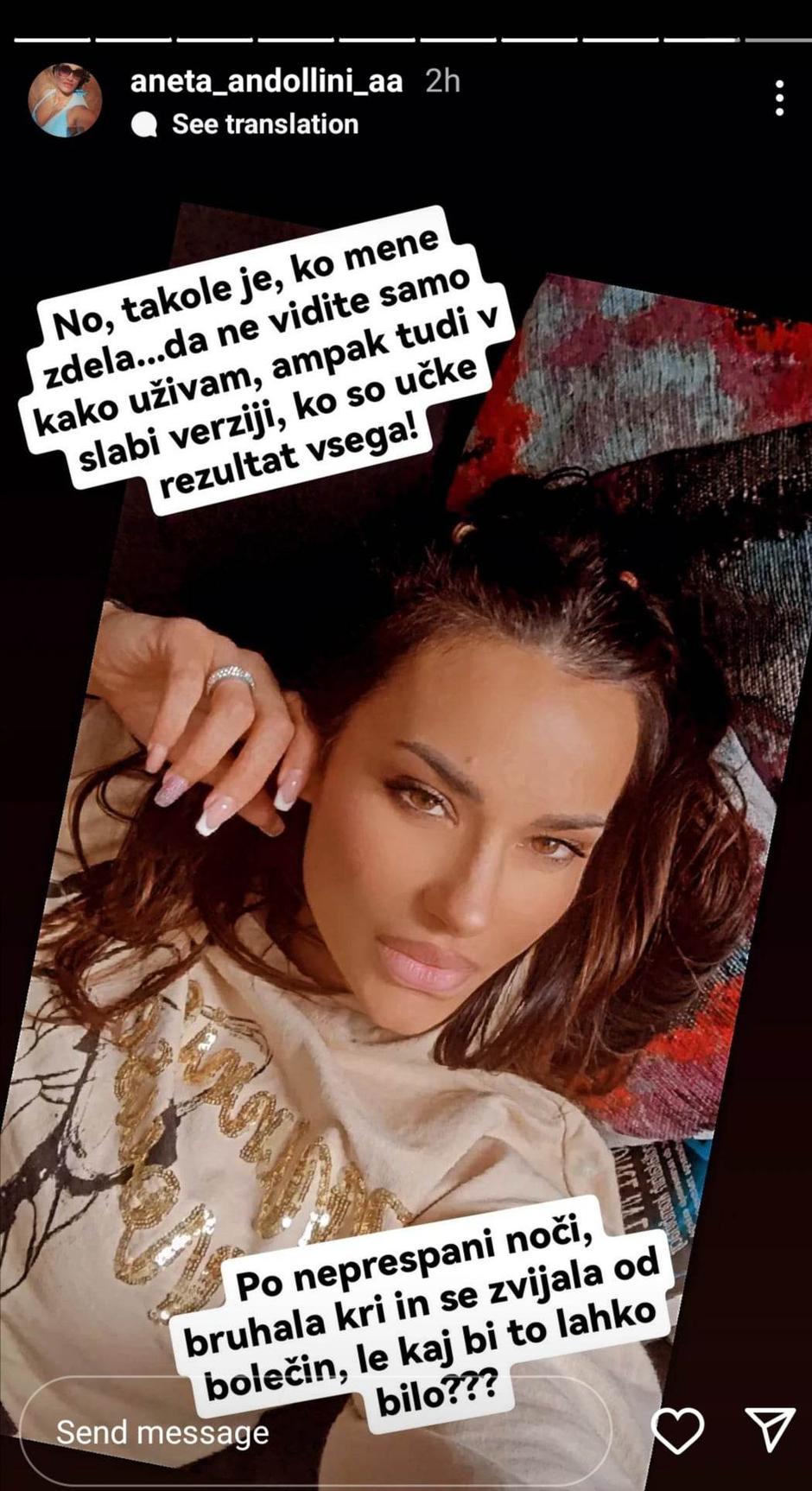 Aneta Andollini | Avtor: Instagram