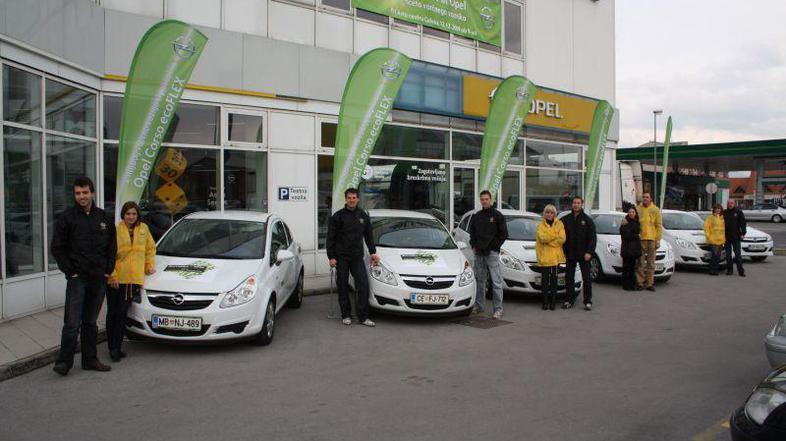 Prvi krog izbora za najbolj varčnega voznika je potekal v Celju. (Foto: Miha Peč