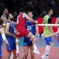 Slovenija Srbija slovenska odbojkarska reprezentanca EP v odbojki finale Bercy Pariz