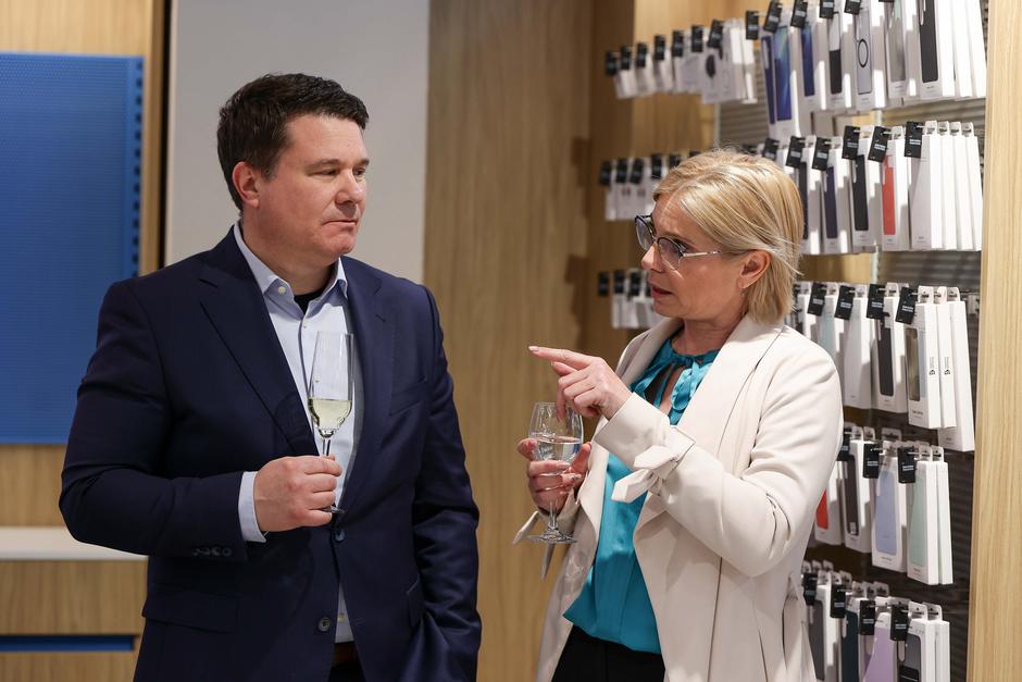 dprtje novega Telekomovega centra Citypark, otvoritev, telekom slovenije, Boštjan Košak | Avtor: Saša Despot