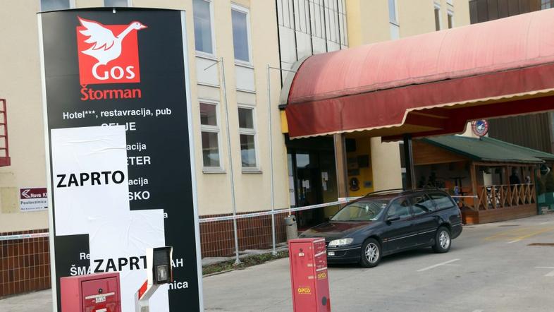 Zaseg hotela Štorman