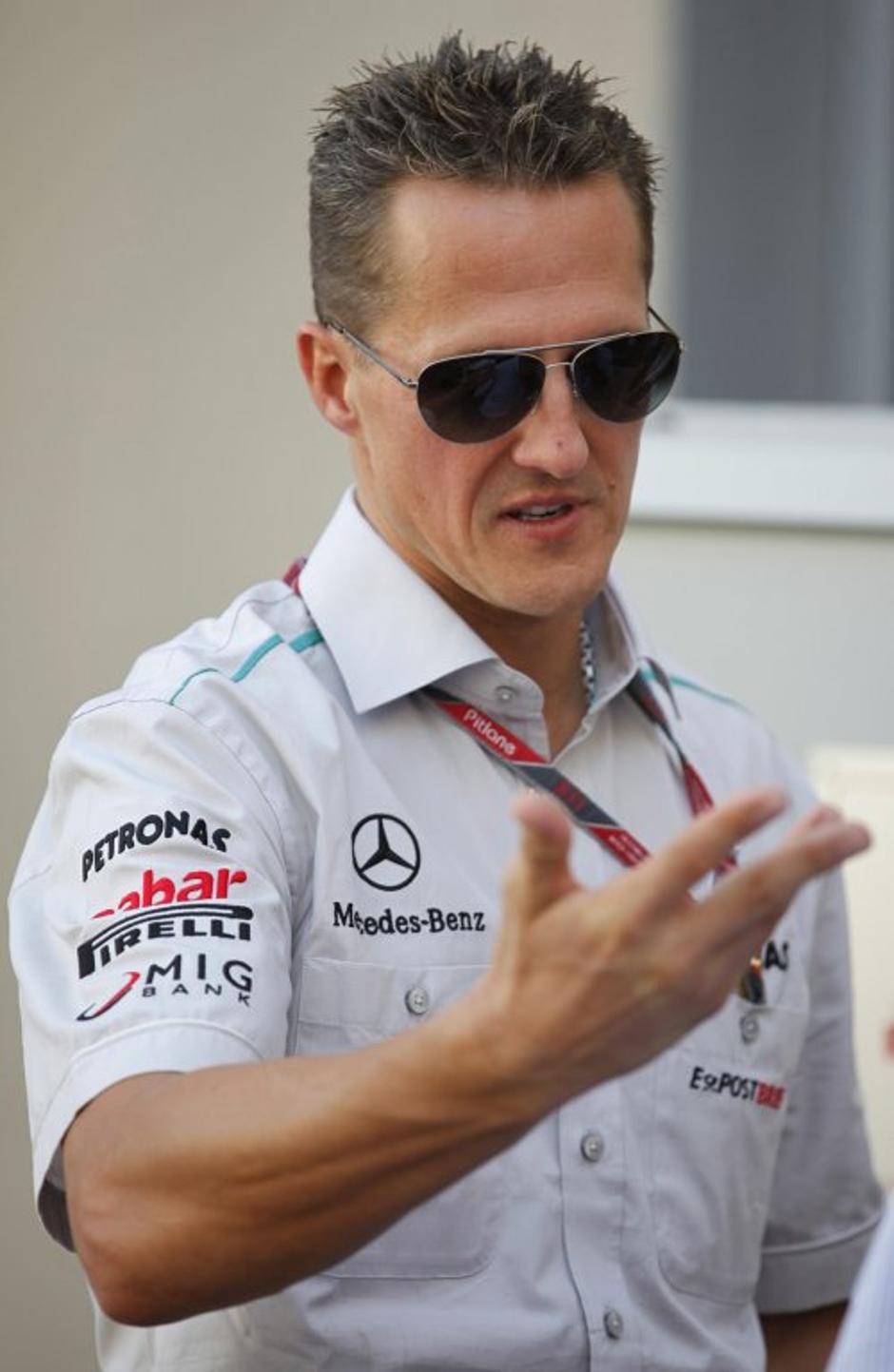 Michael Schumacher VN Abu Dabija | Avtor: Reuters