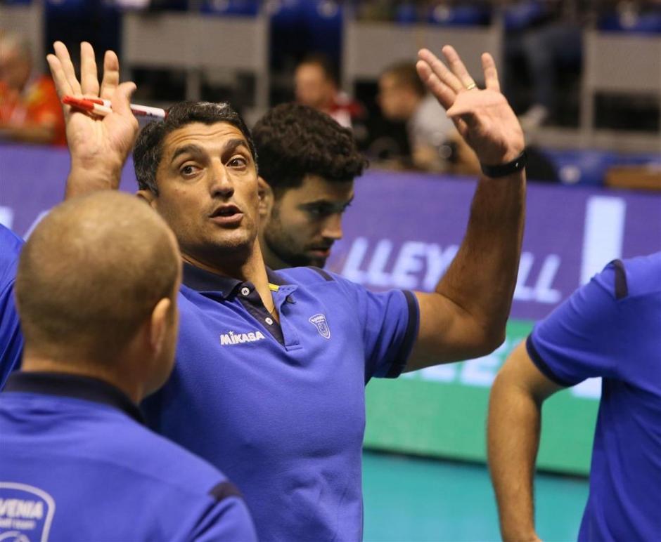 Andrea GIani, trener slovenske odbojkarske reprezentance | Avtor: CEV