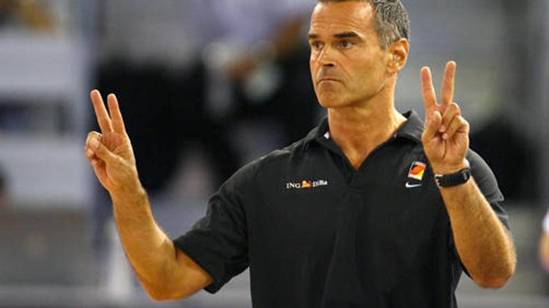 Dirk Bauermann že dolga leta vodi nemško košarkarsko reprezentanco.
